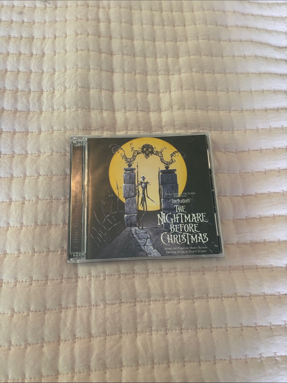 The Nightmare Before Christmas CD - Black & Yellow Cover